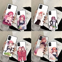 nakano nino anime cartoon phone case black color for huawei p20 p30 p40 pro lite honor 10 10i 9x 8a 8x mate 20 coque funda shell
