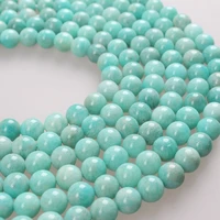 natural stone beads aaaaa russia amazonite stone round loose beads 4 6 8 10 12mm for bracelets necklace diy jewelry making