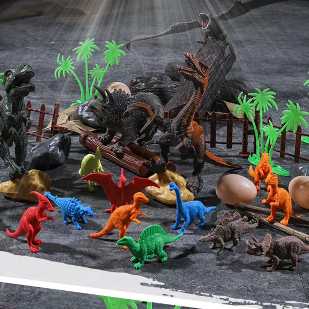 

40 PCS/Set Dinosaurs Model Realistic Simulation Playset Kit