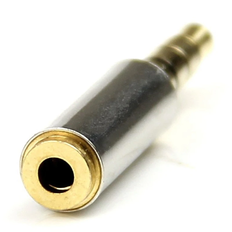 Golden 3.5mm Male to 2.5mm Female Plug Stereo Audio Earphone Jack Adapter Converter | Обустройство дома