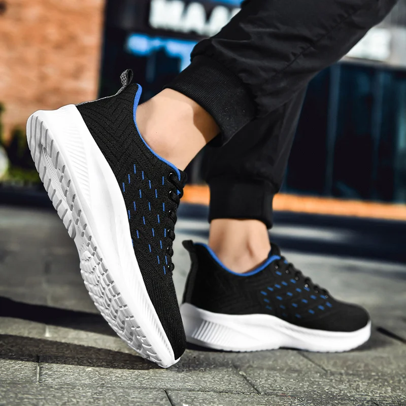 New 2021 Travel Men's Running Shoes 48 Casual Breathable Mesh Sneaker Men 47 Outdoor Jogging Big Size Fashion Men's Shoes 46