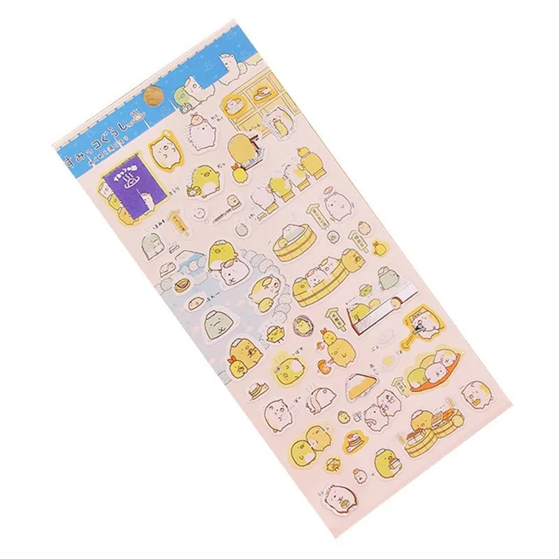 

Lovely Potato Rabbit Keychains Cartoon Animal Sticker Pvc Key Chian Diary Sticker Decorative Stationery Sticker Key Rings
