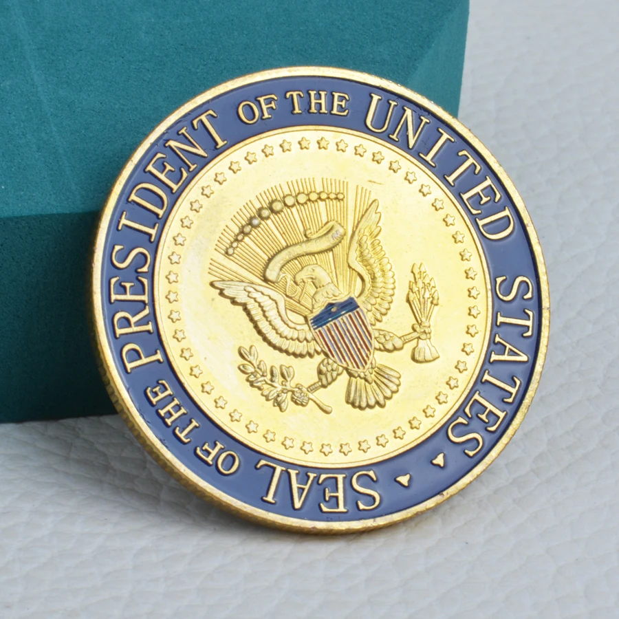 2020 г. президент США памятная монета Дональд Дж. Превосходные коллекционные