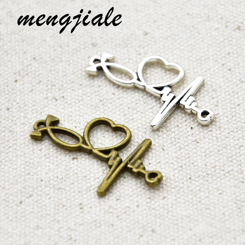 Подвеска стетоскоп из цинкового сплава 16 шт. оптовая продажа|Шармы| |