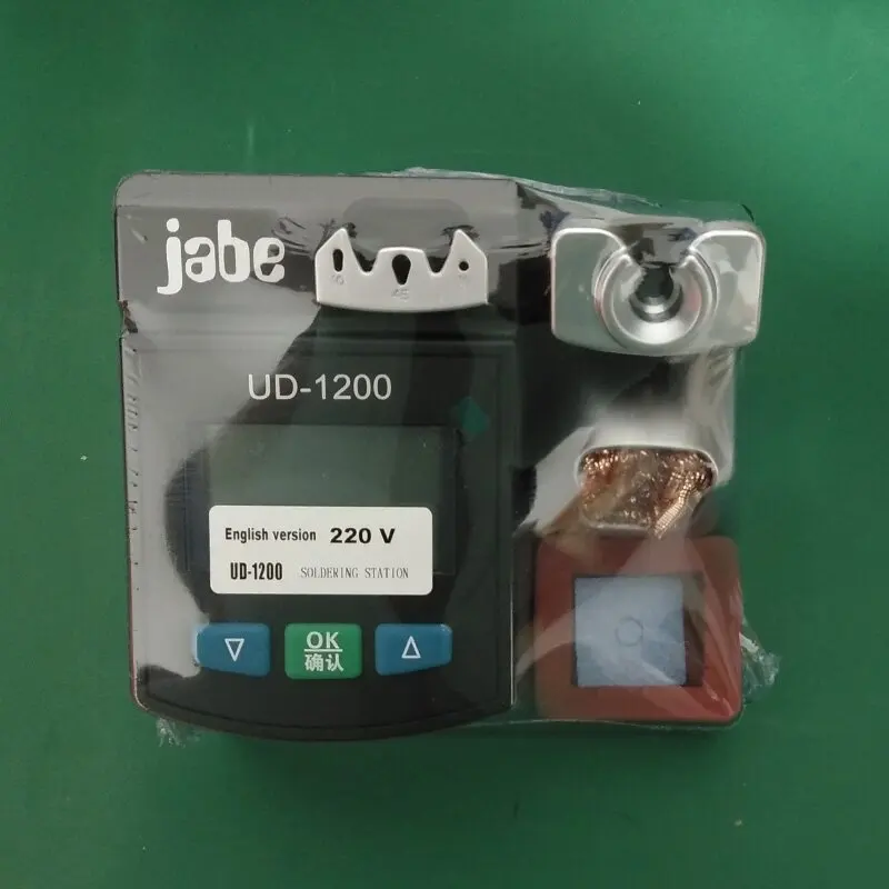 Jabe UD-1200-Estaci&oacute;n de soldadura sin plomo de precisi&oacute;n, Kit de soldador de calentamiento r&aacute;pido, sistema de calefacci&oacute;n de potencia de doble canal, 2.5S-2