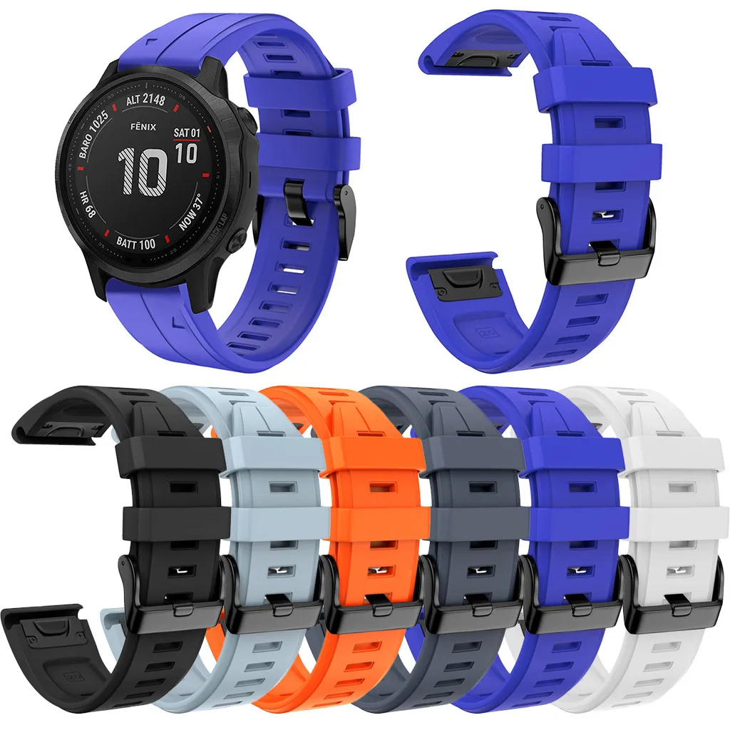 Для Garmin fenix 6 S/6 Spro умный ремень браслет аксессуары замена силиконового смарт-запястья для Garmin fenix 6 S/6 Spro# H15