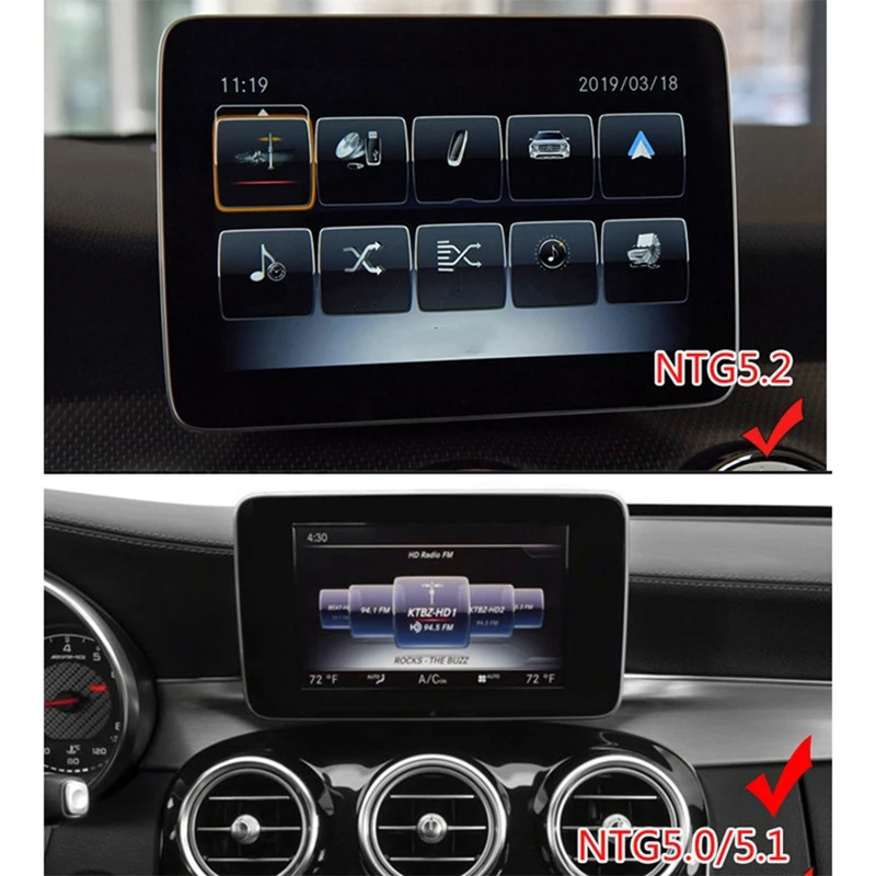 

Reverse Camera Interface Adaptor Connect Screen Monitor for Mercedes Benz C CLA GLA GLE GLC W205 NTG5.0 5.1 5.2