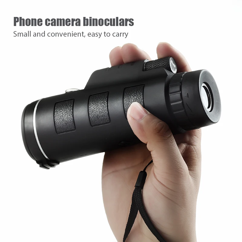 Монокулярный телескоп высокой мощности 40X60 для наблюдения за птицами с компасом