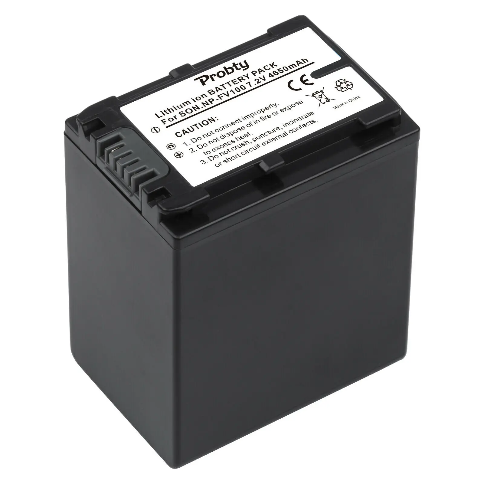 2 шт. 4650 мА/ч, NP-FV100 FV100 батареи для sony NP-FV30 NP-FV50 NP-FV70 SX83E SX63E