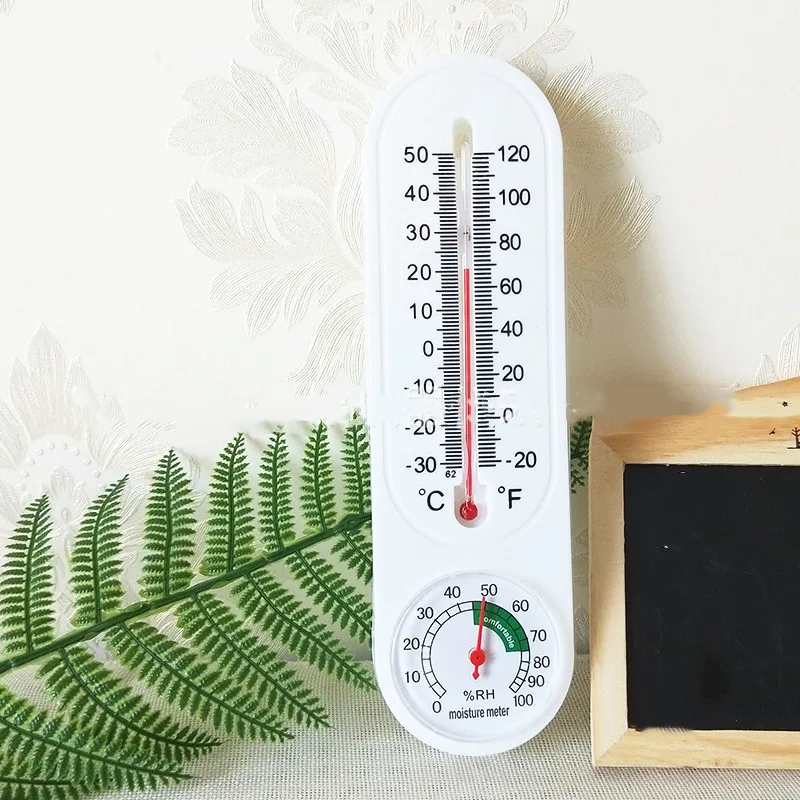 1 шт. DIY датчик температуры настенный измеритель влажности для внутреннего и наружного сада домашний офис мини-гигрометр