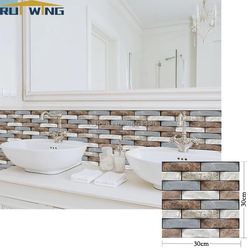 Плитка наклейка кухня 3D самоклеющиеся настенные наклейки Современные в виде