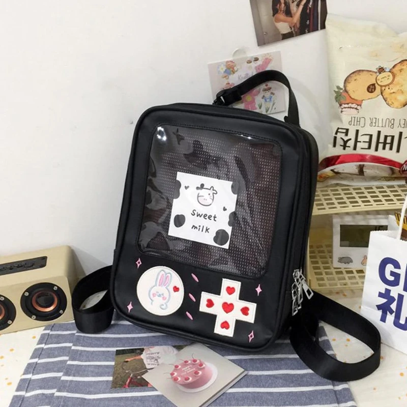 Women School Backpack Cute Game Console Design Convertible Ladies Cartoon Casual Daypack Travel Shoulder Bags G5AE