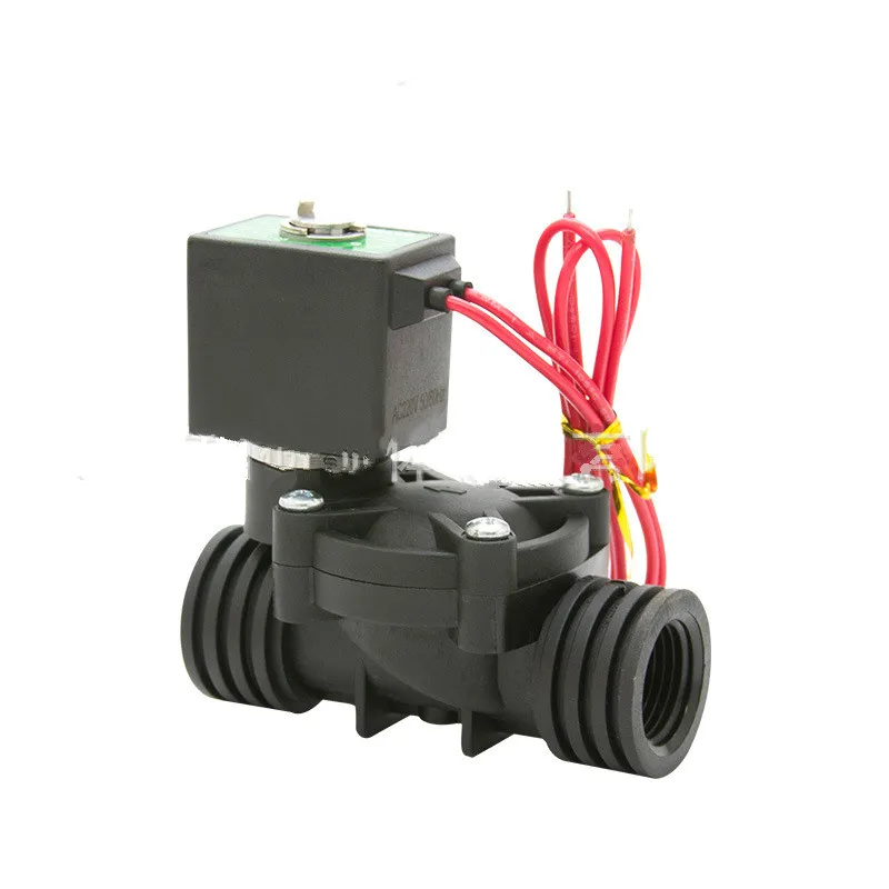 solenoid valve normal open pilot plastic for water/air AC110V/AC220V/DC24V DN15 DN20 DN25 | Обустройство дома