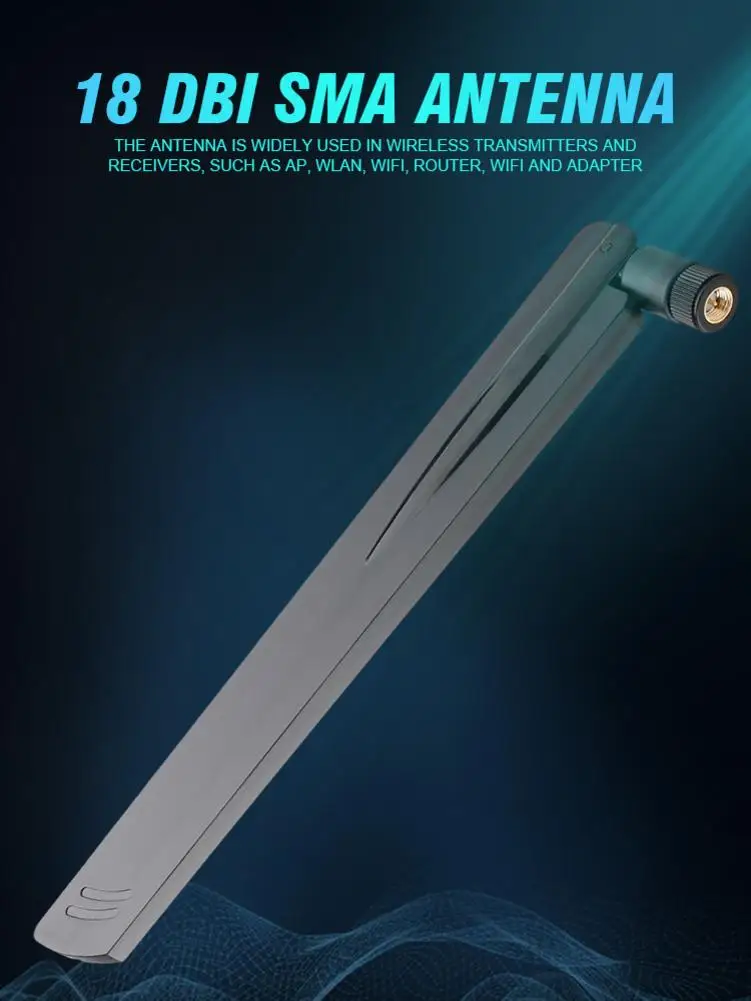 2 4 GHz Беспроводная антенна SMA мужской разъем Усилитель универсальный 18 dbi