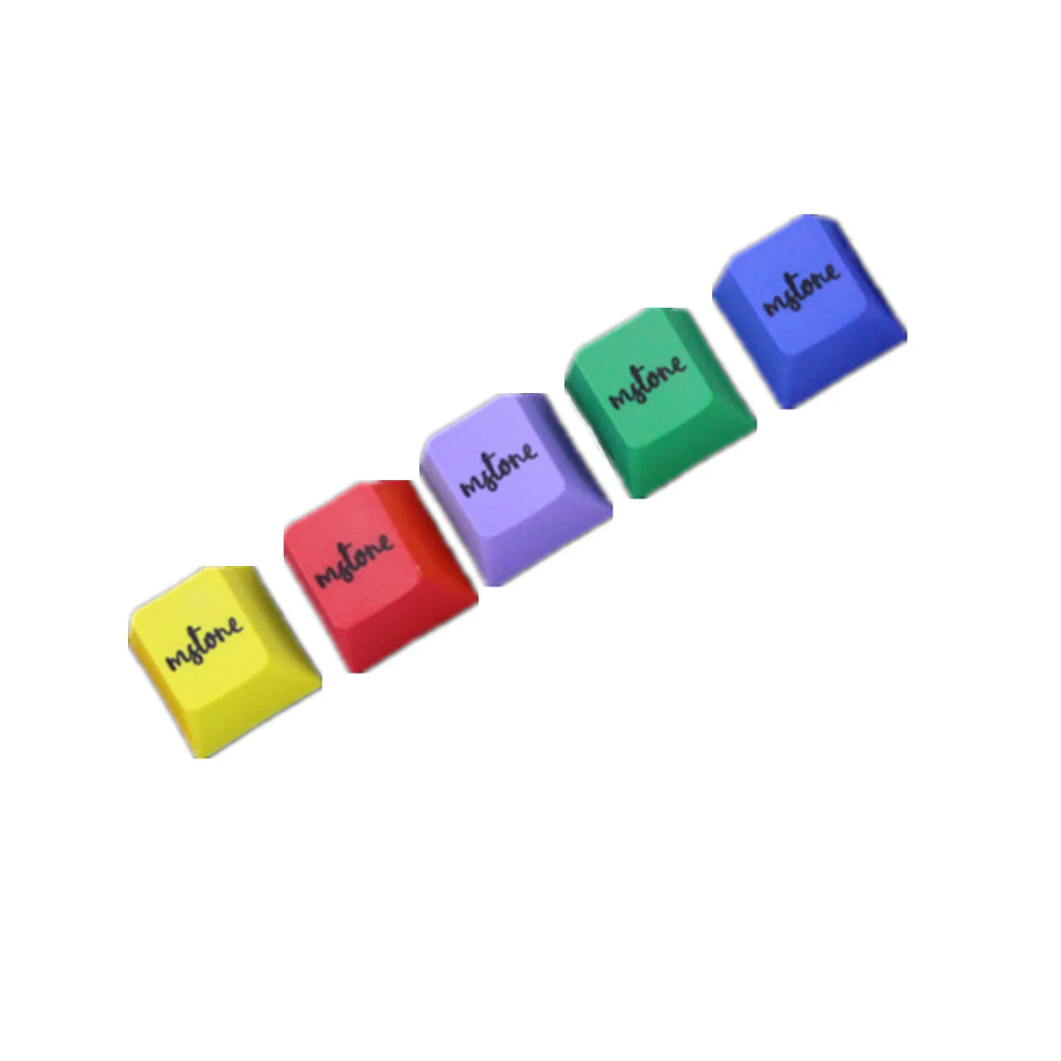 

Mstone 5 шт. ПБТ краситель, сублимационная точка, колпачок, полихроматический логотип, индивидуальный дизайн «сделай сам», вишневая Механическ...