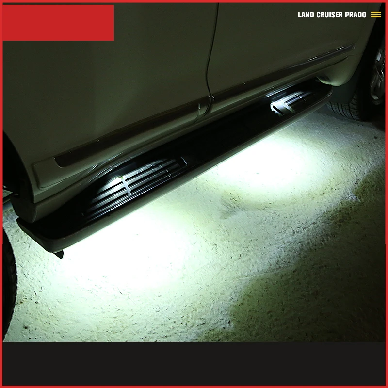 Lsrtw2017 автомобиля Бег доска светильник драйвер для езды на велосипеде Тойота ленд