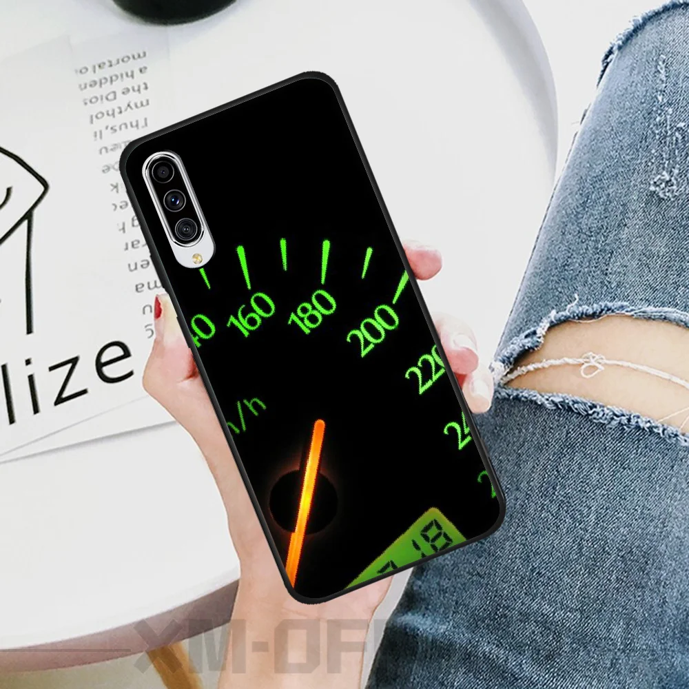 BaweiTE крутой Автомобильный спидометр DIY Окрашенные Bling чехол для телефона Samsung A6 6S