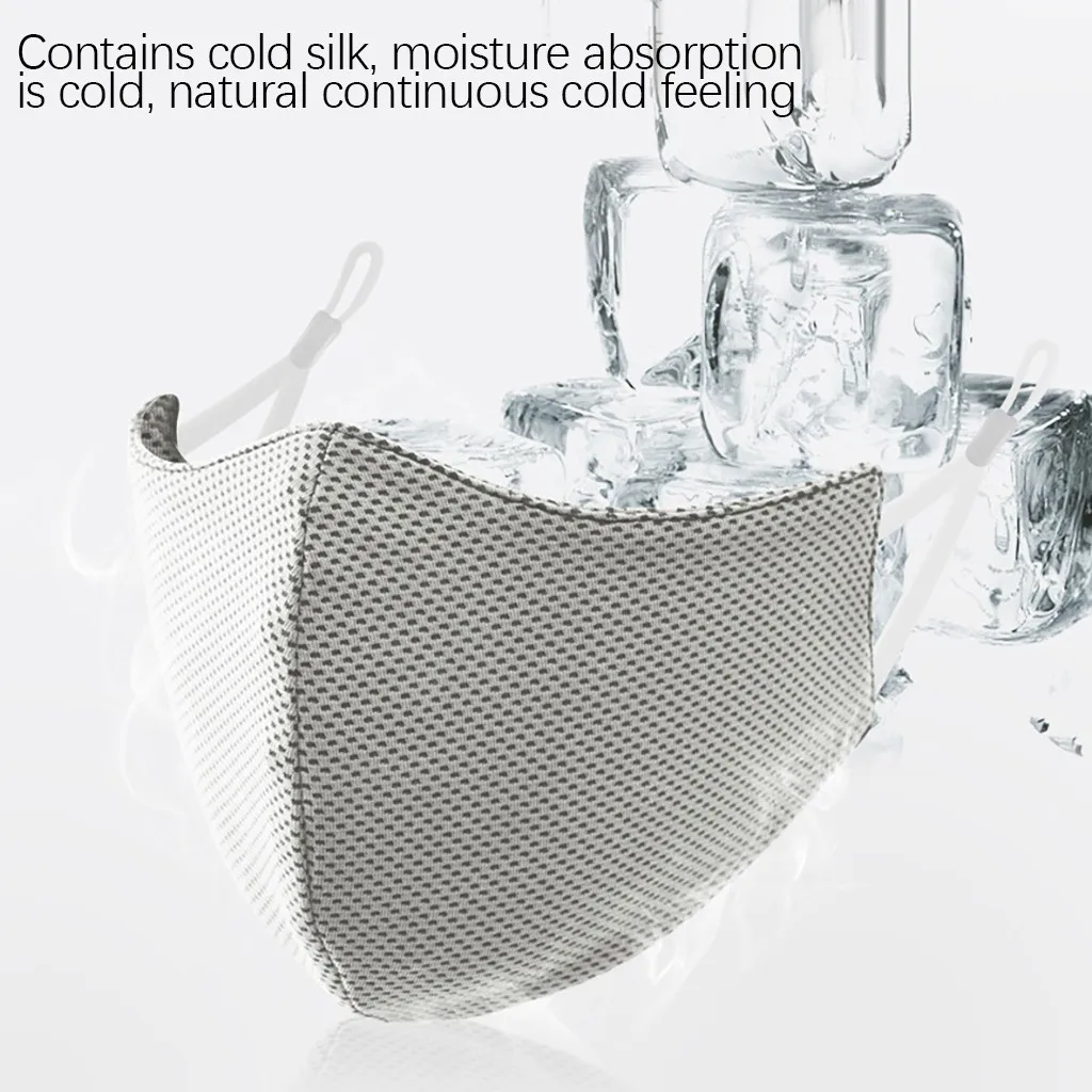 

Anti PM2.5 Maske Mode Temperament tanyaxuan Maske Erwachsener fester Farbschutz wiederverwendbare Eis atmungsaktive Maske 4pc