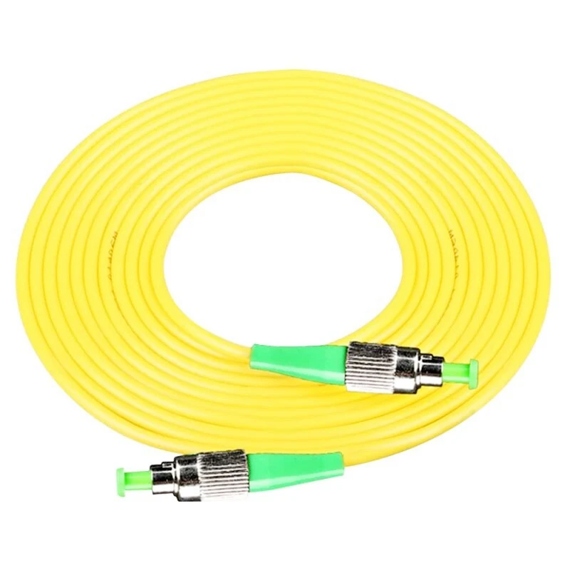 FC APC FC APC 10 шт. 3 м SC UPC APC Simplex 3,0 мм ПВХ одномодовый волоконный патч-кабель Соединительный волоконный патч-корд - Цвет: FC APC FC APC
