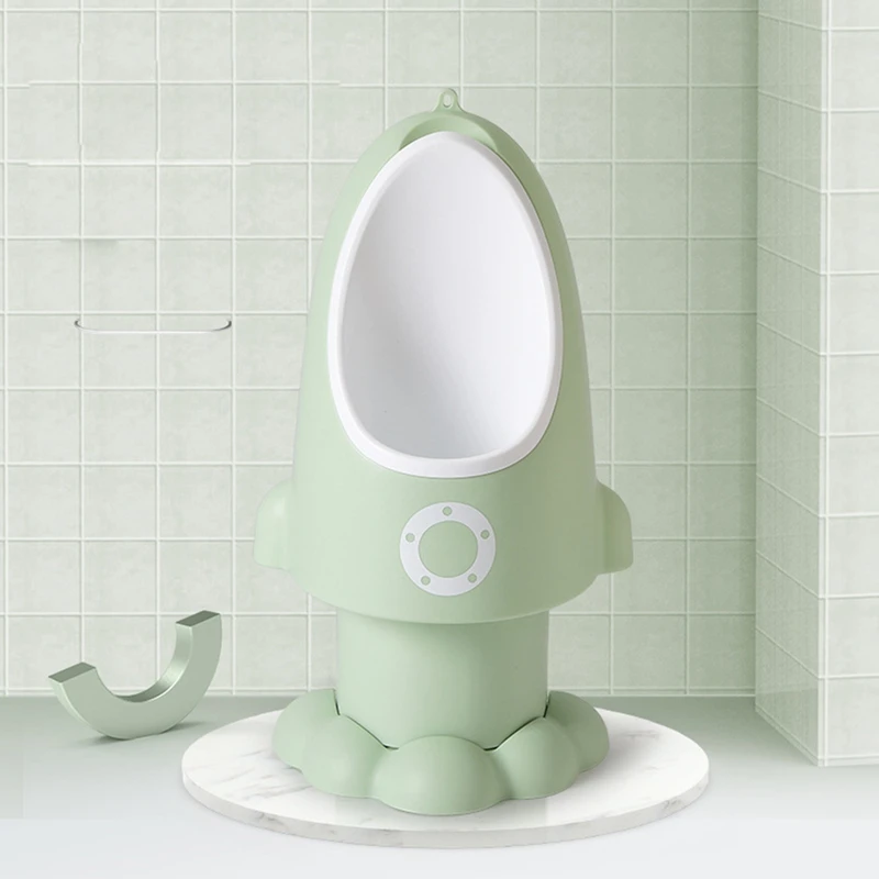 

Baby Boy Potty Rocket Toilet Children Stand Vertical Urinal Infant Boys Pee Adjustable Wall-Mounted Boy Urinal