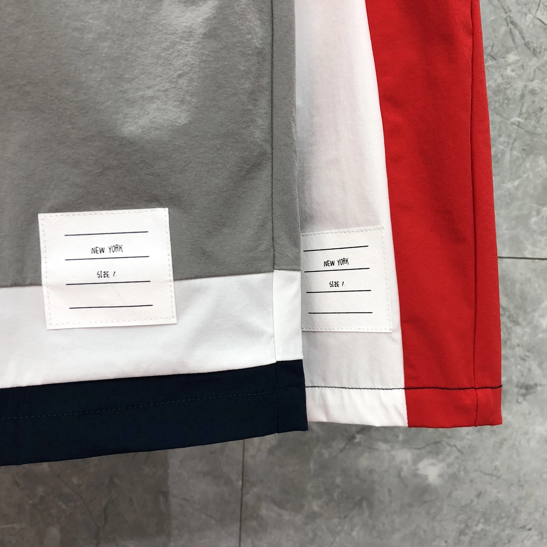 

TB THOM BULUO Brand Casual Shorts Men Summer Beach Shorts Sports Trousers Patchwork Quick Dry Jogger Track Shorts