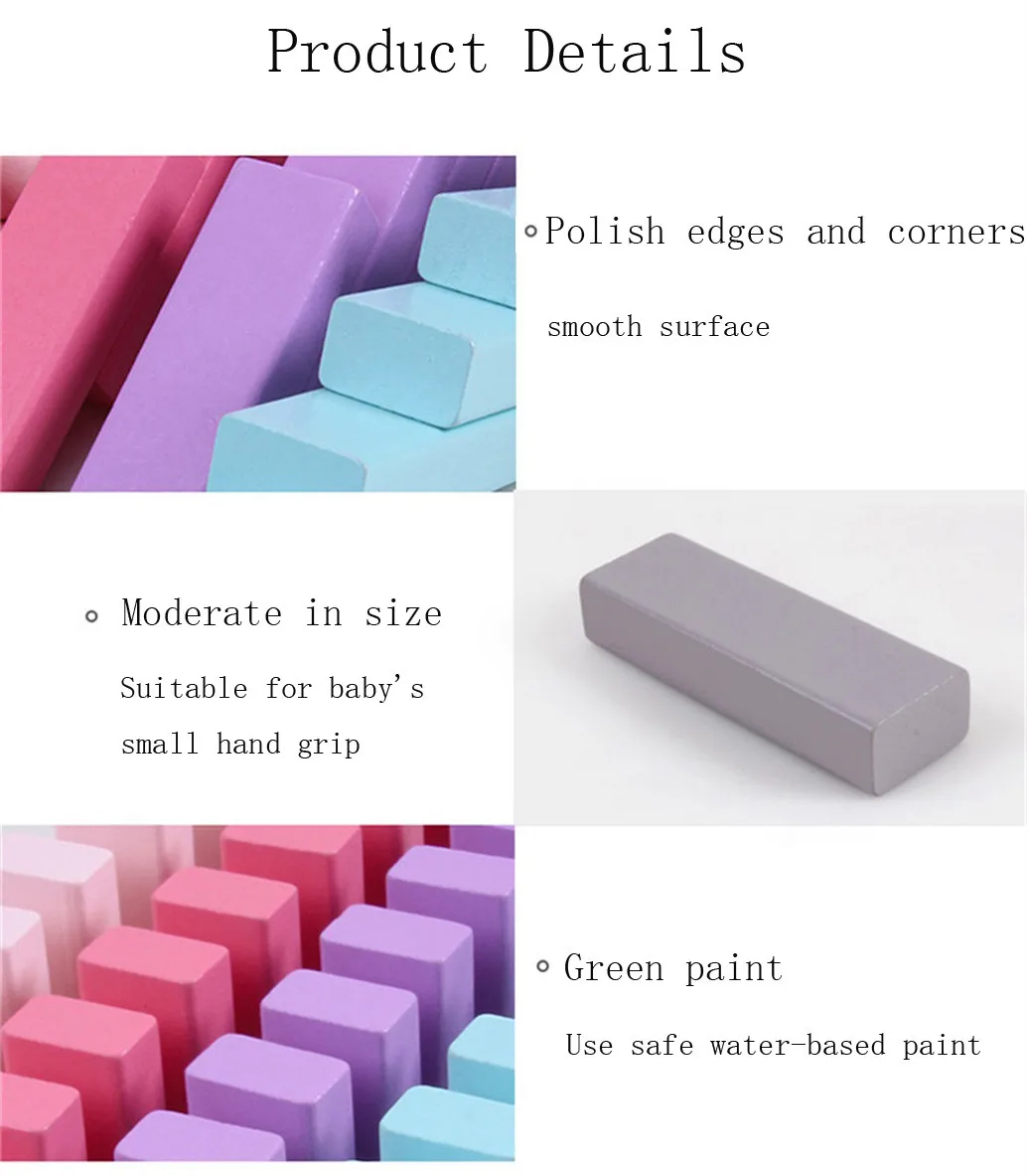 48 шт. новый дизайн Классическая красочная башня из мультфильма складные игры