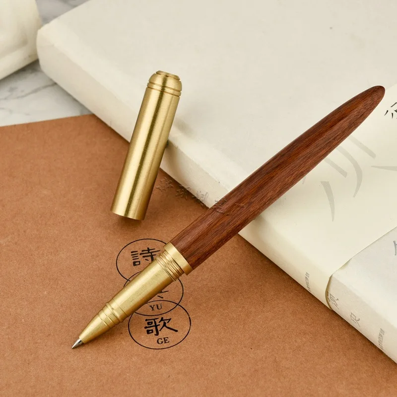 2019 новая ручка из красного дерева с сандаловым деревом деловая для подписи