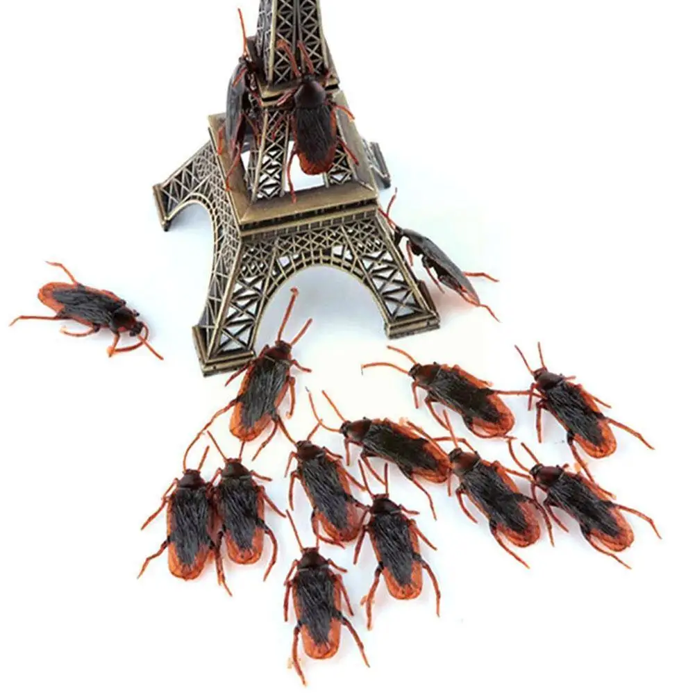 

5pcs Lot Tricky Toy Simulation Centipede Scorpion Cockroach Toys Party Halloween Joke Tricky Spoof Funny Trick Props X1m4
