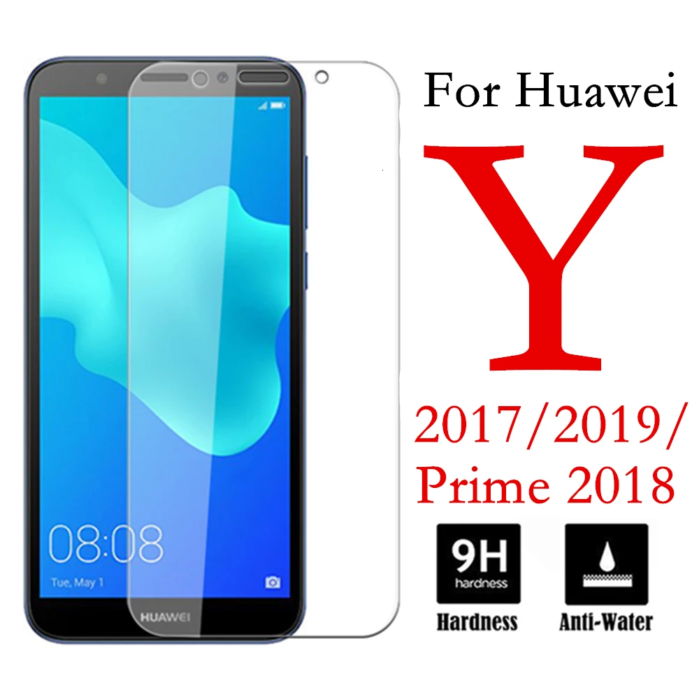 9H защитное стекло на Y6 для huawei Y6 Prime Y7 Pro Y5 Y9 Y 5 6 7 9 Закаленное стекло Защитная пленка для экрана
