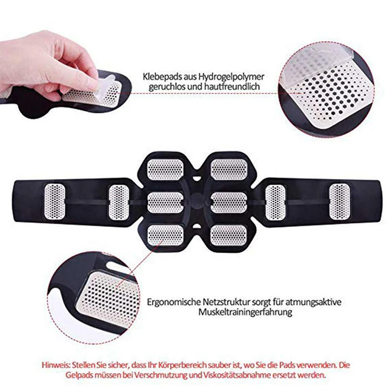 Тренажер для брюшных мышц вибропояс электрический стимулятор оборудование