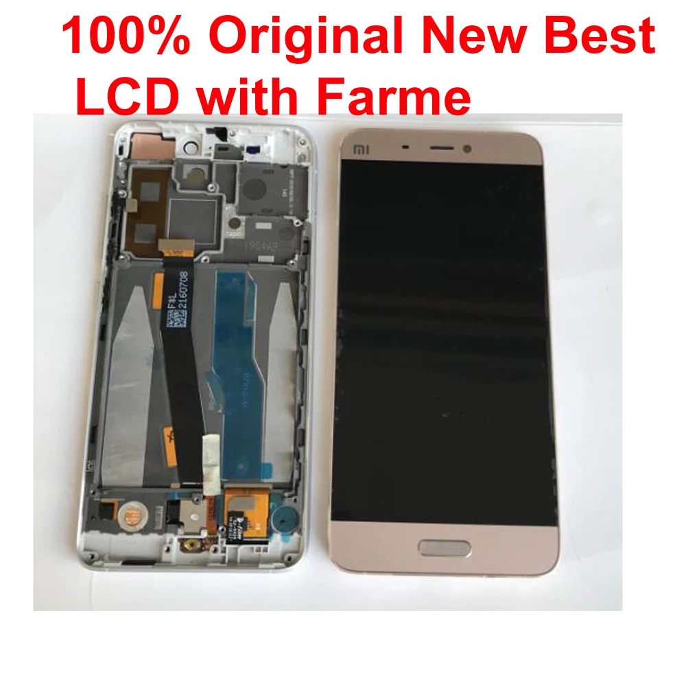 ЖК дисплей с дигитайзером сенсорного экрана в сборе и рамкой для Xiaomi 5 Mi M5 Mi5
