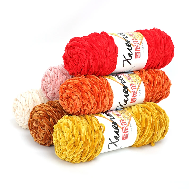 100 г/шар Сделай Сам мягкая пряжа шарики полиэстер зимняя теплая шерсть Детская