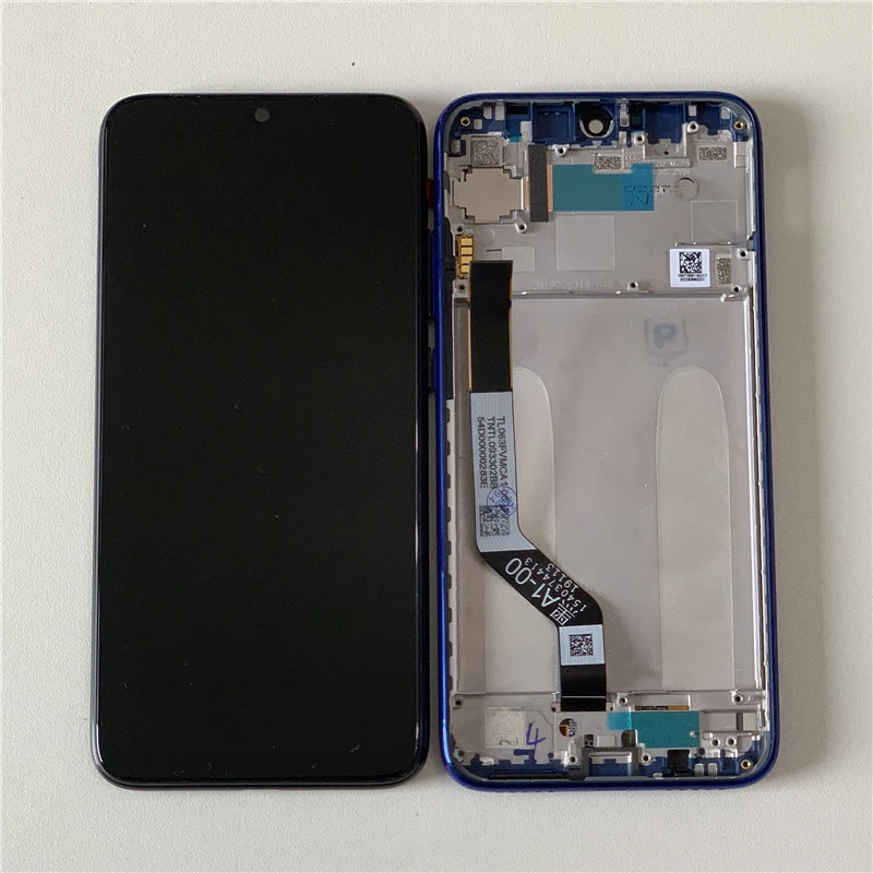 Оригинальная ЖК-рамка M& Sen для 6," Xiaomi Redmi Note 7 Redmi Note7 Pro, ЖК-экран+ сенсорный экран, дигитайзер с рамкой