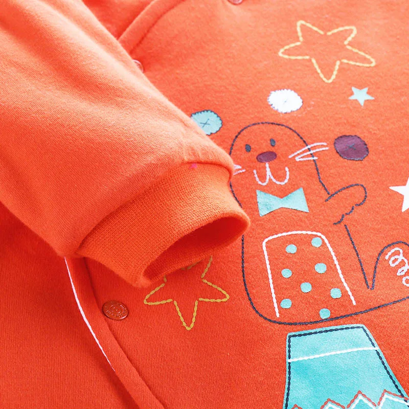 Комбинезон для новорожденных зимний комбинезон девочек и малышей теплая одежда