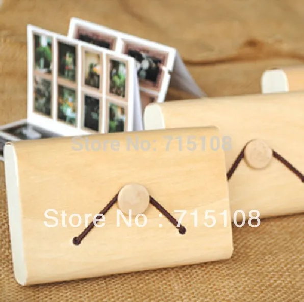 Маленькая деревянная коробка ручной работы для карт и фотографий хранения