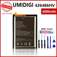 100 original 4000mah 426486hv phone battery for umi plus e high quality batteries with toolstracking number