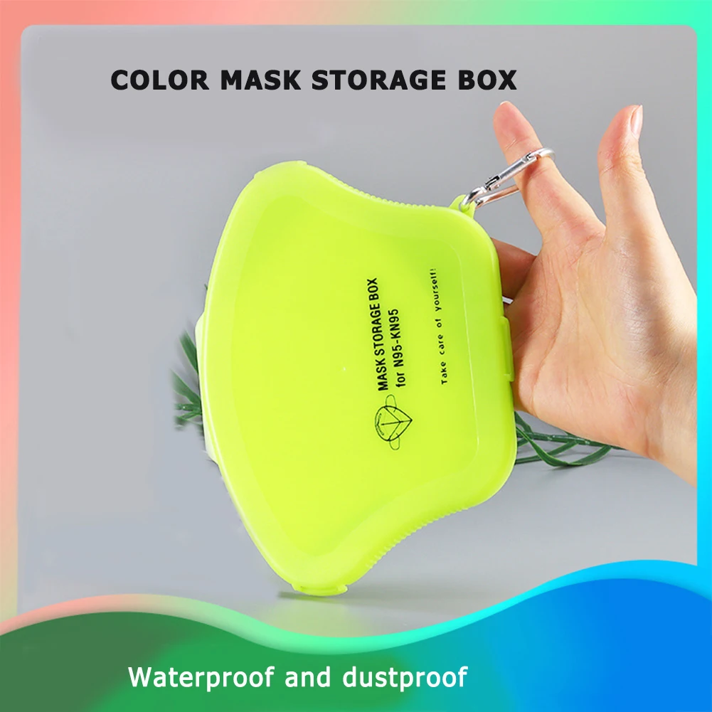Переносная маска держатель для маски лица с крючком|Коробки и ящики хранения| |