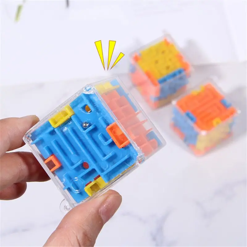 

3 Colors Puzzle Maze Toy Brain Game Challenge Fidget Toys Balance Educational Toys Keychain Kids Toys Gift N7ME