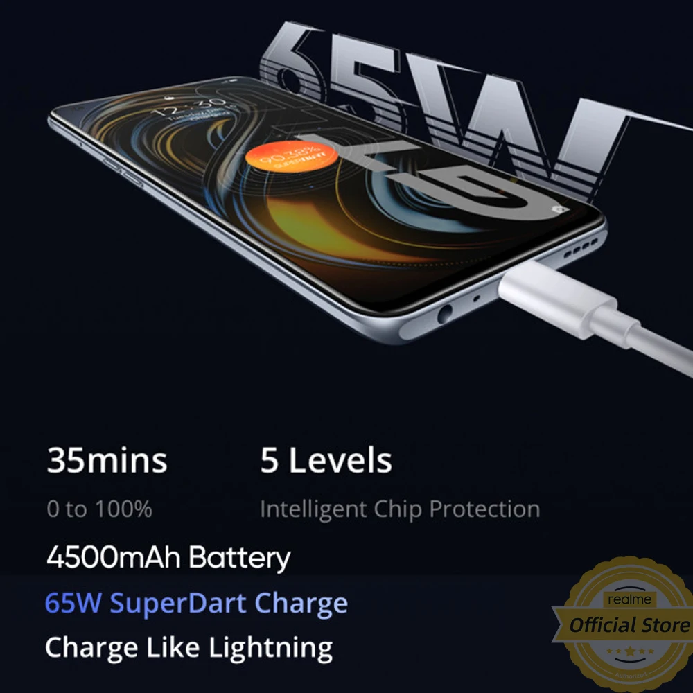 realme gt 5g global version snapdragon 888 120hz amoled screen 65w flash charge smartphone free global shipping