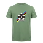 Летняя футболка с коротким рукавом, круглым вырезом