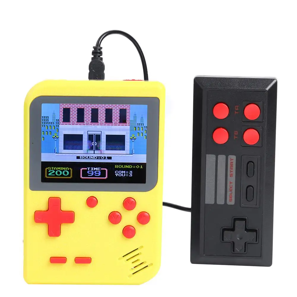 Ретро игровая консоль портативный игровой плеер и геймпад ностальгия 3 дюймовый