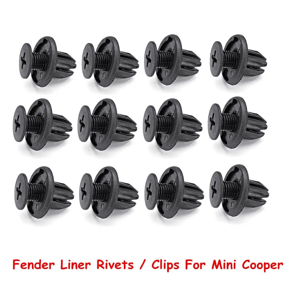 Great Performance 12Pcs Liner Rivets Expanding Screw For Mini Cooper |