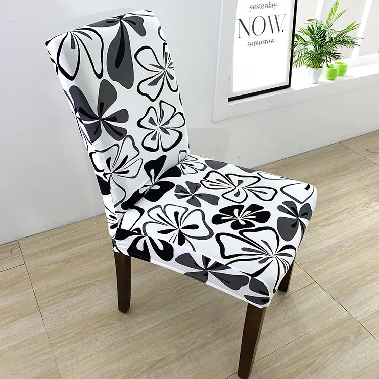 

1/2/4/6PCS Dining Chair Cover Elastic Stretch Chair Slipcover Protector Case for Kitchen Hotel Banquet Wedding Decor