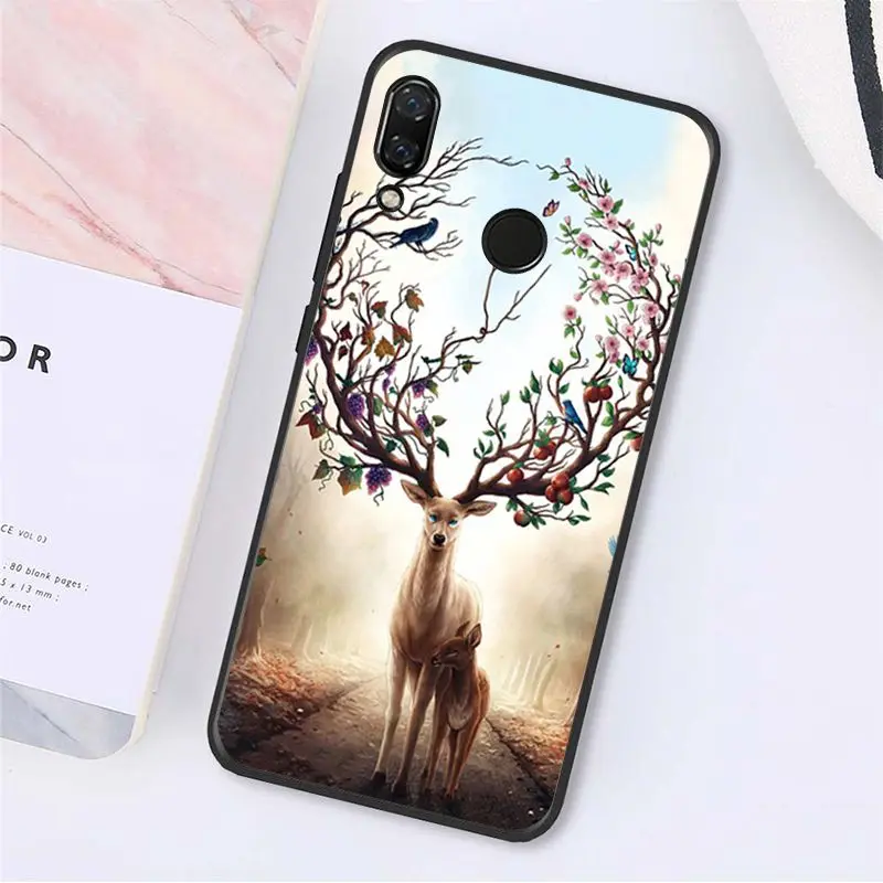 Чехол для телефона Babaite с милым оленем мультяшными животными лисой ежиком Xiaomi