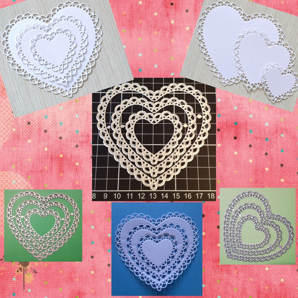 3 шт./лот трафарет для скрапбукинга DIY альбом карты украшения тиснение папка