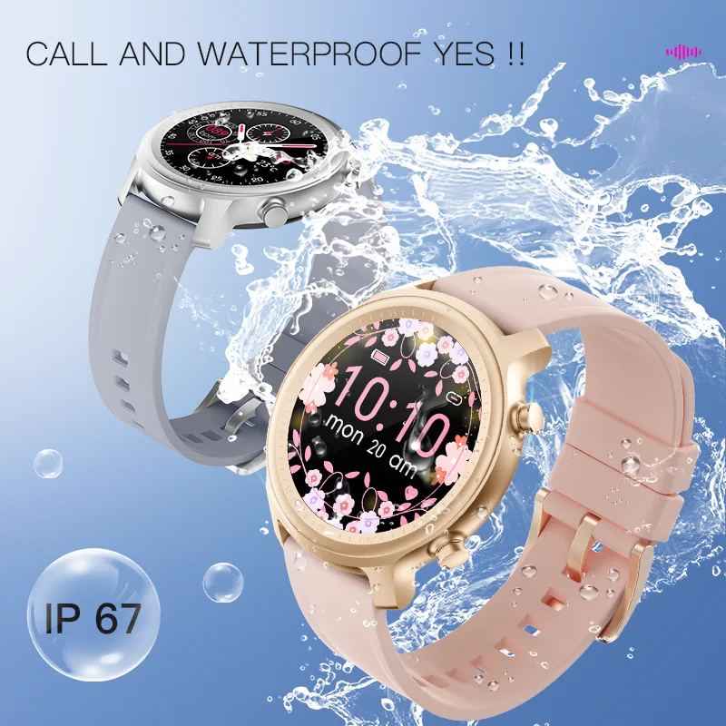 AISHI Q1 Bluetooth Call Смарт-часы Фитнес-трекер SmartWatch Пульсометр Давление кислорода в