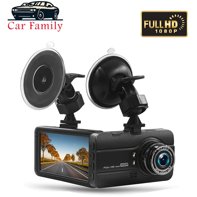 Семейный Автомобильный видеорегистратор семейный 1080P 3 дюйма full hd регистратор