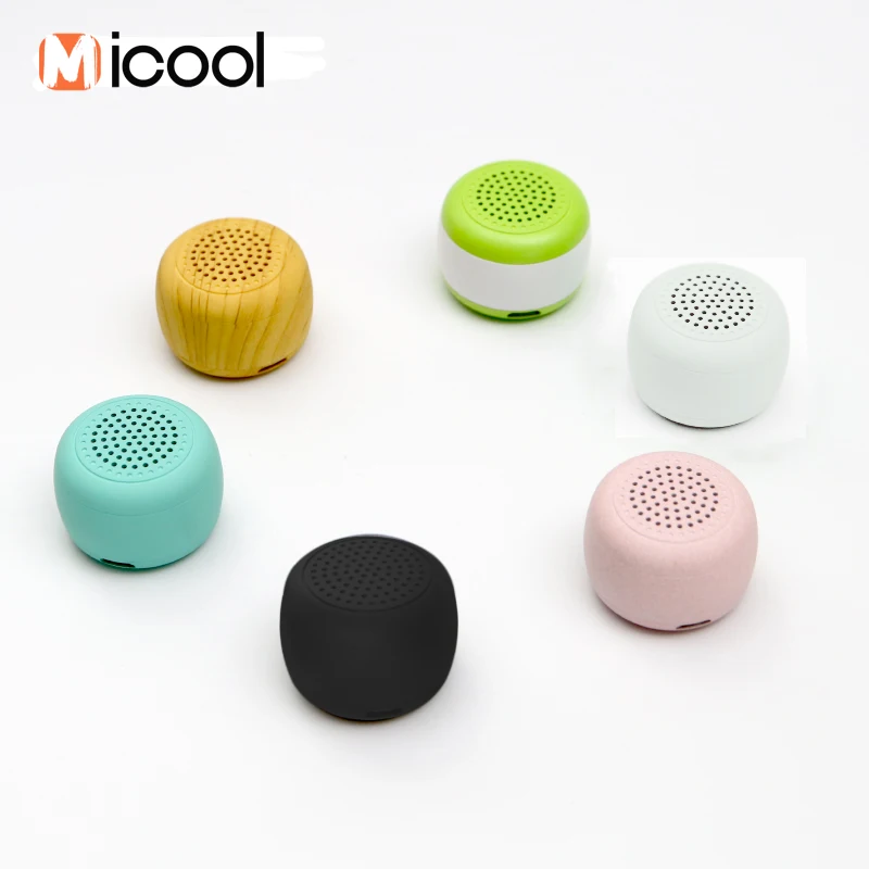 

2021 Mini Bluetooth Speaker Wireless Audio Sound Box Outdoor Loud Speaker Support Answering Call Selfie Control Cute Speaker
