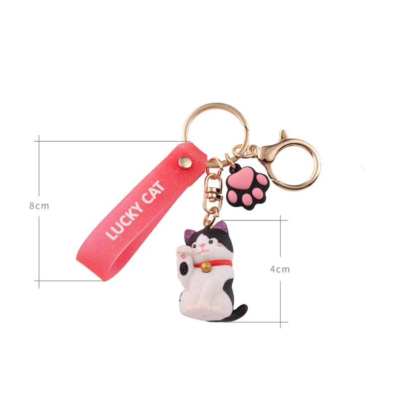 Брелок с котом из мультфильма супермилая бекина куклы брелоки для женщин