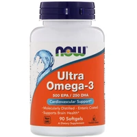 free shipping ultra omega 3 500 epa250 dha cardiovascular support molecular distillation support brain health 90 softgels
